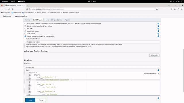 How to build a parameterized jenkins pipeline remotely смотреть онлайн