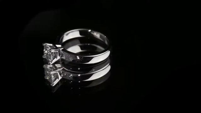 Кольцо из белого золота с бриллиантом 0,7 карат смотреть онлайн