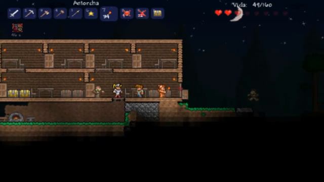 Terraria | Conseguir Mana - Estrellas смотреть онлайн