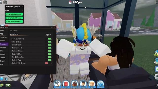 ? Roblox Restaurant Tycoon 2 Script ? (Autofarm) смотреть онлайн