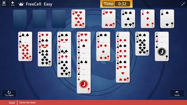 Game # 7 / Solitaire World Tour Event / FreeCell - Easy / December 24, 2018 смотреть онлайн