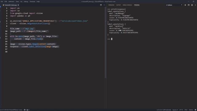 Google Vision API in Python (Part 9): Labels Detection смотреть онлайн