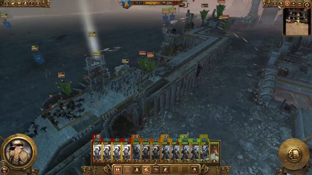 Total War: Warhammer - ГНОМЫ - Подземная осада (прохождение) #4 смотреть онлайн