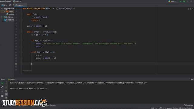 Bisection Method In Python | Numerical Methods смотреть онлайн