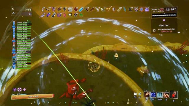 Monsoon artificer obliteration on Risk Of Rain 2 смотреть онлайн