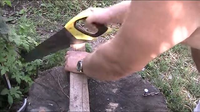 Ножовка по дереву Сталь 40100 350 мм 2 часть (после развода зуба) смотреть онлайн