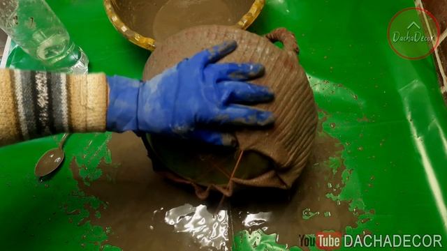 ШИКАРНЫЙ садовый декор из сломанной миски смотреть онлайн