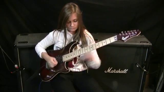 Steve Vai~Paganini 5th caprice(crossroads)~cover Tina S смотреть онлайн