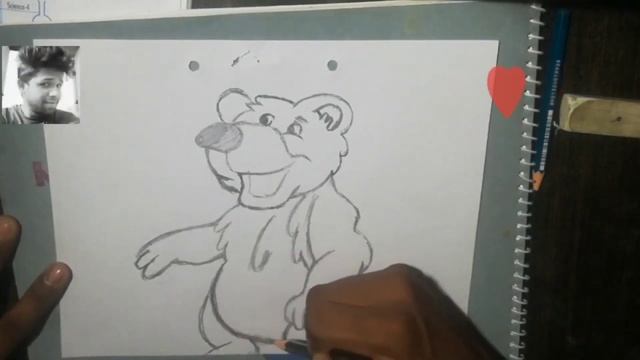 How to draw A Bear | Beautiful Bear Sketch | Pencil Sketch | art video For beginners 2023 ? смотреть онлайн