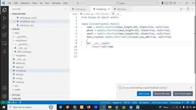 Bagian 5 Tentang Admin Panel dan Database Part 1 Django (The Series) смотреть онлайн