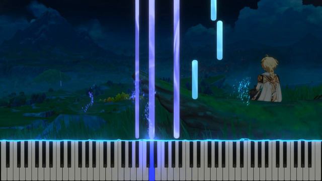 The Horizon (Genshin Impact) - Synthesia / Piano Tutorial смотреть онлайн