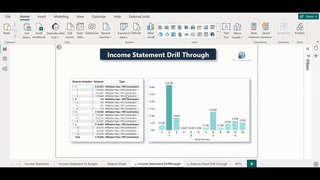 Create Automated Financial Statements with EASE using this visual within Power BI!! смотреть онлайн