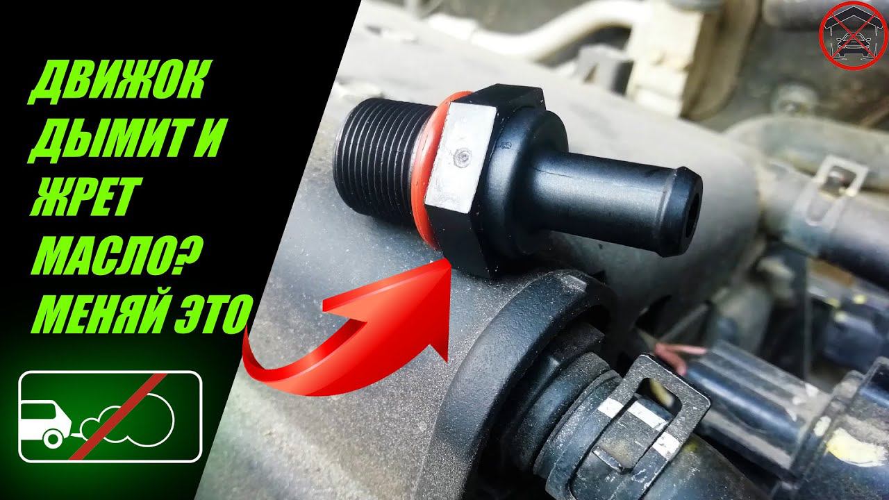 ЧТОБЫ ДВИГАТЕЛЬ НЕ ДЫМИЛ ПРОВЕРЬ КЛАПАН ВЕНТИЛЯЦИИ КАРТЕРНЫХ ГАЗОВ смотреть онлайн