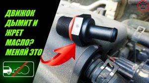 ЧТОБЫ ДВИГАТЕЛЬ НЕ ДЫМИЛ ПРОВЕРЬ КЛАПАН ВЕНТИЛЯЦИИ КАРТЕРНЫХ ГАЗОВ