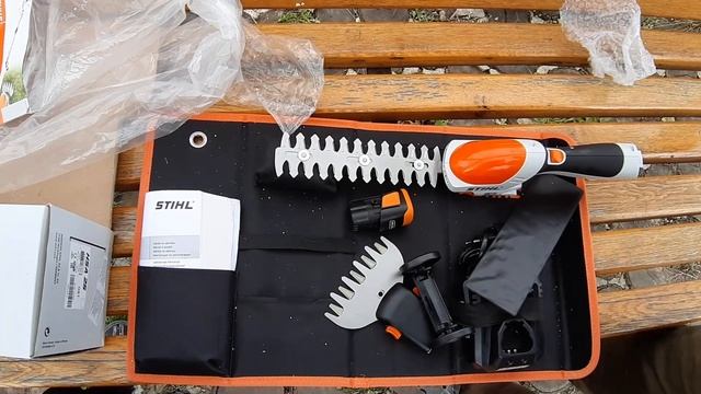 Аккумуляторный кусторез - ножницы Stihl HSA 25