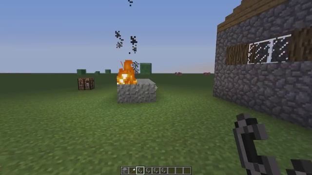Как сделать зажигалку в minecraft смотреть онлайн
