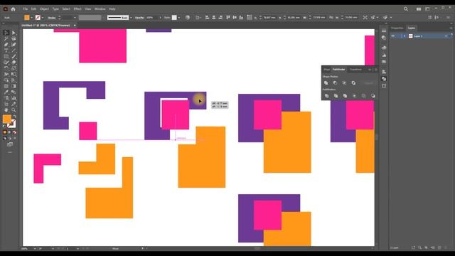 #7 Как разрезать и объединять фигуры Палитра Pathfinder Adobe Illustrartor смотреть онлайн