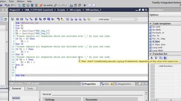 WinCC VB Scripts for Beginners | Siemens TIA Portal VB Script | Visual Basic Script | Visual Basic