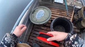 Перемёт на клипсах. Устройство для установки по течению.