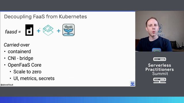 Meet faasd. Look Ma’ No Kubernetes! - Alex Ellis, OpenFaaS Ltd смотреть онлайн