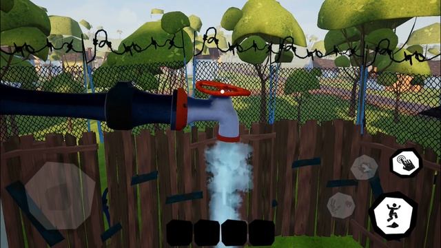 HELLO NEIGHBOR MOBILE ACT 2 TRAMPOLINE ESCAPE WALKTHROUGH смотреть онлайн