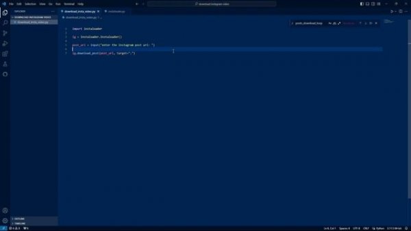 #2 - Download Instagram Videos & Profiles Using Python | Python mini project series