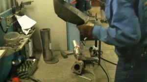 Установка пламегасителя и замена гофры на авто Kia Spectra.Установка пламегасителя в СПБ.