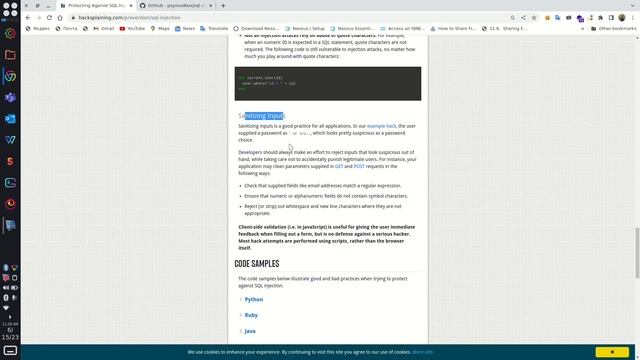 Hacks Planning |Security Patrice For Web Developer|SQL Injection & mitigation Methods For Developer смотреть онлайн