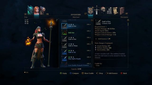 Improving weapons with essences - Shadows: Awakening смотреть онлайн