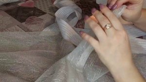 Пришиваем Шторную Тесьму ?  Как найти Лицевую Сторону по Утяжелителю ?