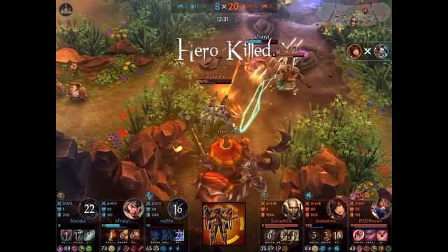 Vainglory гайд на Скай | Патч 1.18 (ENG SUBS) смотреть онлайн