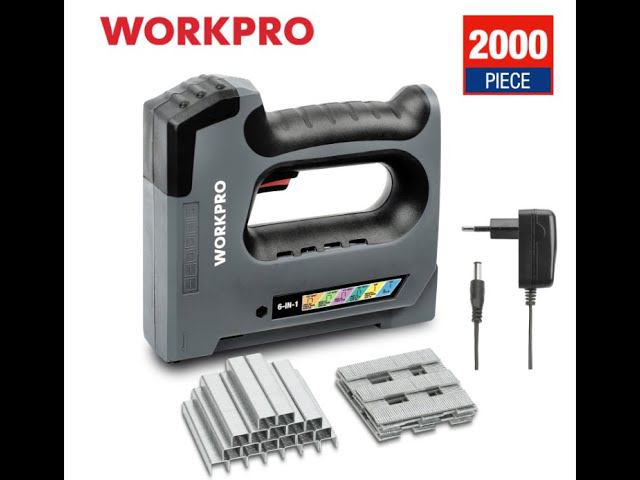 Аккумуляторный степлер WORKPRO! Обзор, Тест! смотреть онлайн