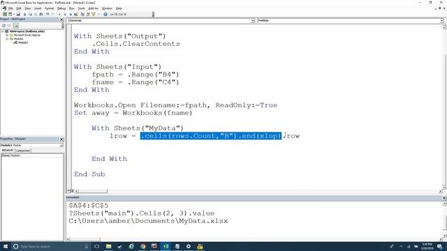 VBA: Import external data to your workbook смотреть онлайн