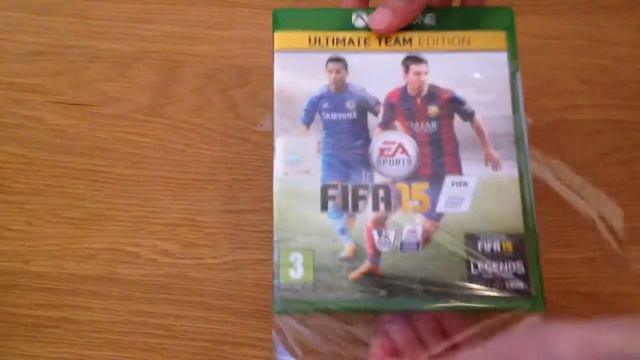 FIFA 15 Ultimate Team Edition Unboxing смотреть онлайн
