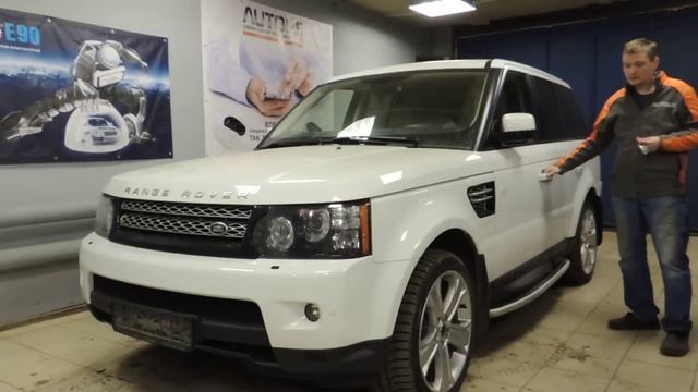 Range Rover Sport + AUTOLIS Professional + блокировка штатного радиоканала смотреть онлайн