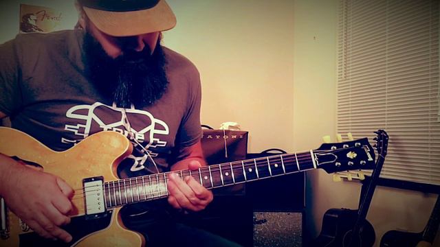 Ballad jam on this awesome Gibson ES-335 смотреть онлайн