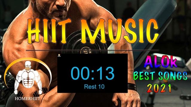 HIIT MUSIC - 40/20 - ? ALOK ? BEST SONGS 2021 - TABATA смотреть онлайн