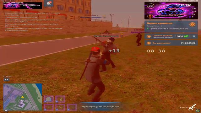 БИТВЫ ЗА ТЕРРИТОРИИ | БУДНИ КЛАНА LostPrime | Новгородский NEXT RP | MTA NRP смотреть онлайн