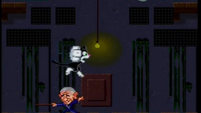 Socks the Cat Rocks the Hill SNES gameplay смотреть онлайн