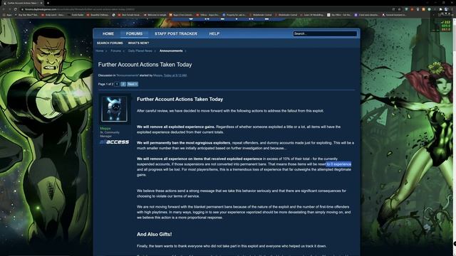 DCUO FREE GIFTS & Further Account Actions Taken Today смотреть онлайн