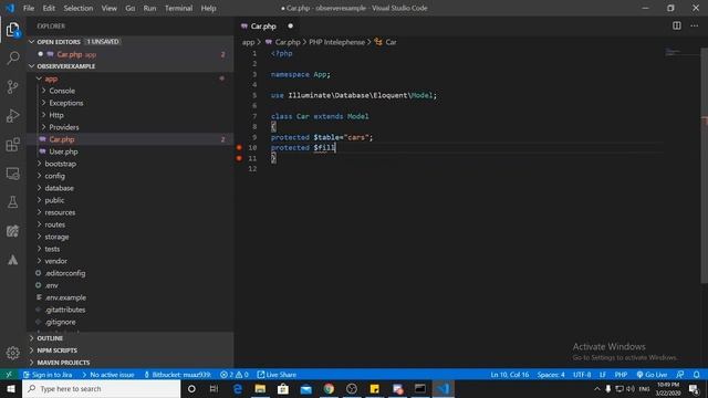 PHP laravel observer design pattern ماهو ال ؟ смотреть онлайн