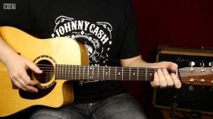 Как играть Led Zeppelin Babe I'm Gonna Leave You на гитаре - Уроки игры на гитаре Первый Лад