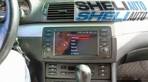 Установка и обзор штатной магнитолы на базе Android от компании SHELI AUTO для BMW E46