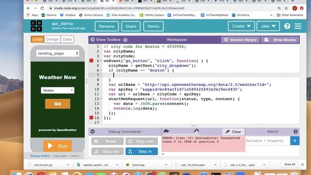 APIs in App Lab - Part 4/5: Using the Documentation for Requests смотреть онлайн