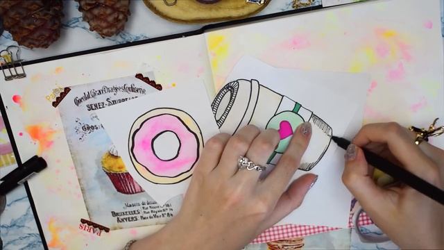 DIY ОЧЕНЬ УЮТНЫЕ РАЗВОРОТЫ ДЛЯ ЛИЧНОГО ДНЕВНИКА идеи для лд на лето смотреть онлайн