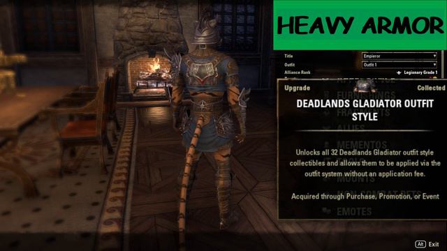 Deadlands Gladiator outfit style and Dremora Kenreeve смотреть онлайн