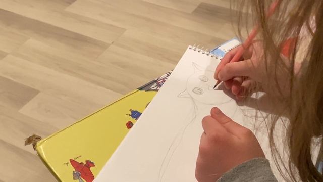 Как рисовать кошечку (часть 2) смотреть онлайн