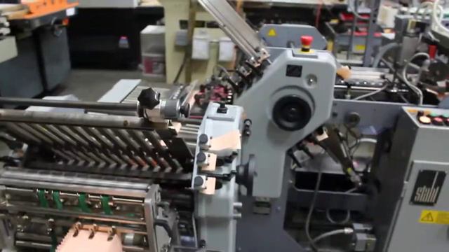 Heidelberg Stahl Model T-36 6/4 Pharma Folder смотреть онлайн