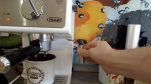 Кофеварка рожковая De'Longhi ECP 33.21 Приготовление кофейного напитка