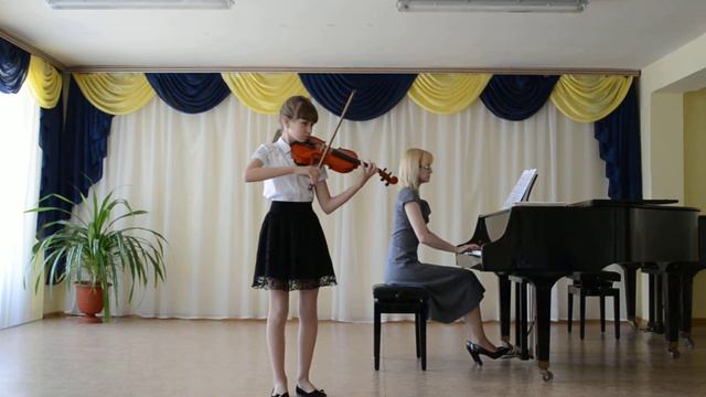Гейст Елизавета 12 лет А. Спендиаров "Колыбельная" смотреть онлайн